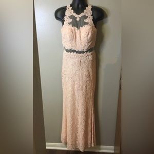 Eureka Bridesmaid dress Blush pink size Large Mermaid style